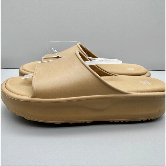 Wild Fable Sandals Womens 11 Tan Laney Platforms Neutral Y2K Slip On Cute Summer - Picture 3 of 6